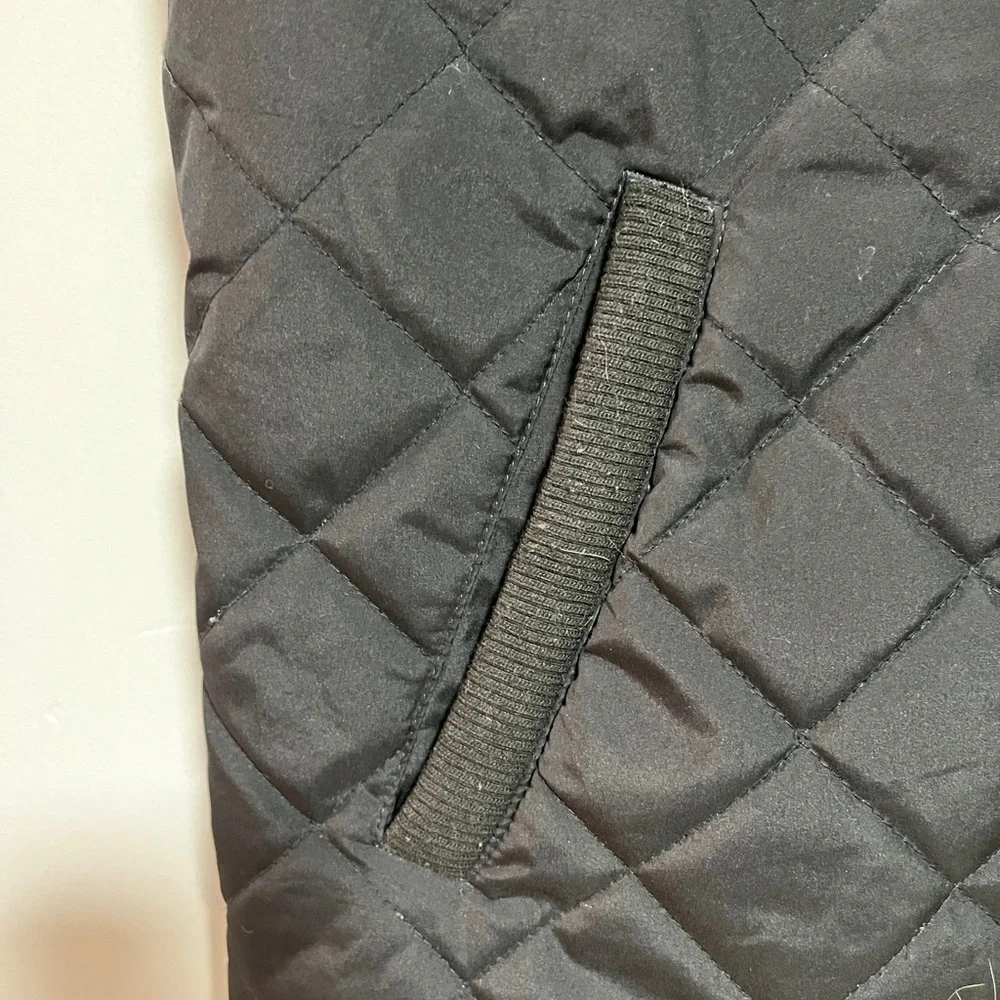 Tommy Hilfiger Men’s Black Quilted Zip-Up Vest - Size XS - Picture 3 of 11